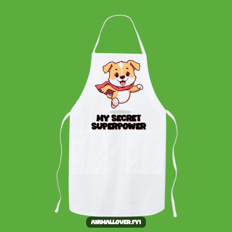 Funny Dog Cape Apron: Kitchen Hero, The Perfect Funny Gift for Cooks!