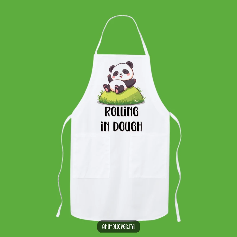 Funny Panda Apron: Playful Cook's Companion Gift
