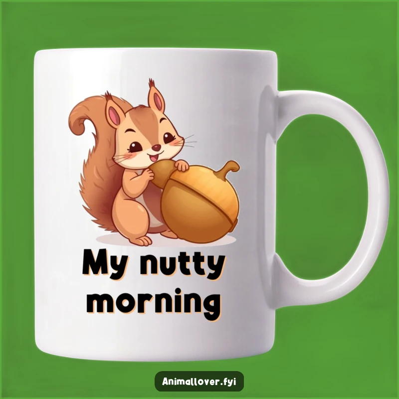 Funny Squirrel Acorn Hoarding Mug: The Ultimate Funny Gift for Preparers