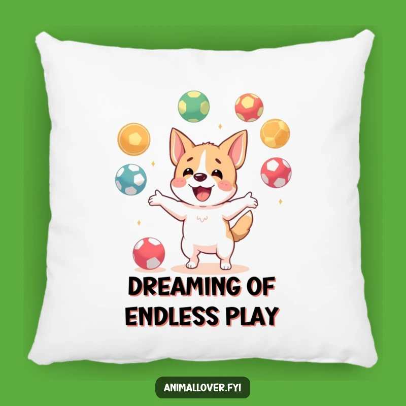 Funny Dog Juggling Pillow: Cozy Comfort with Playful Paws!