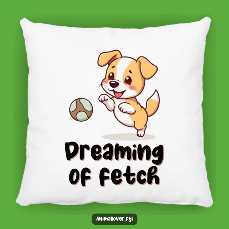Funny Fetching Dog Pillow: Cozy Comfort with Happy Pup Charm