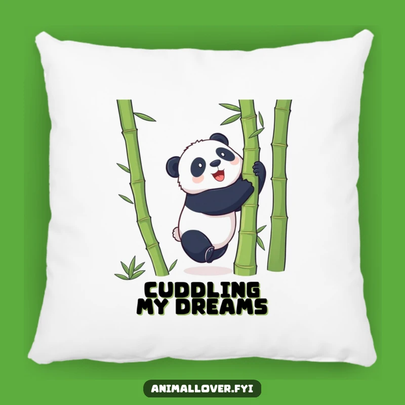 Funny Panda Bamboo Hug Pillow: Soft Bear Comfort for Playful Fans Gift