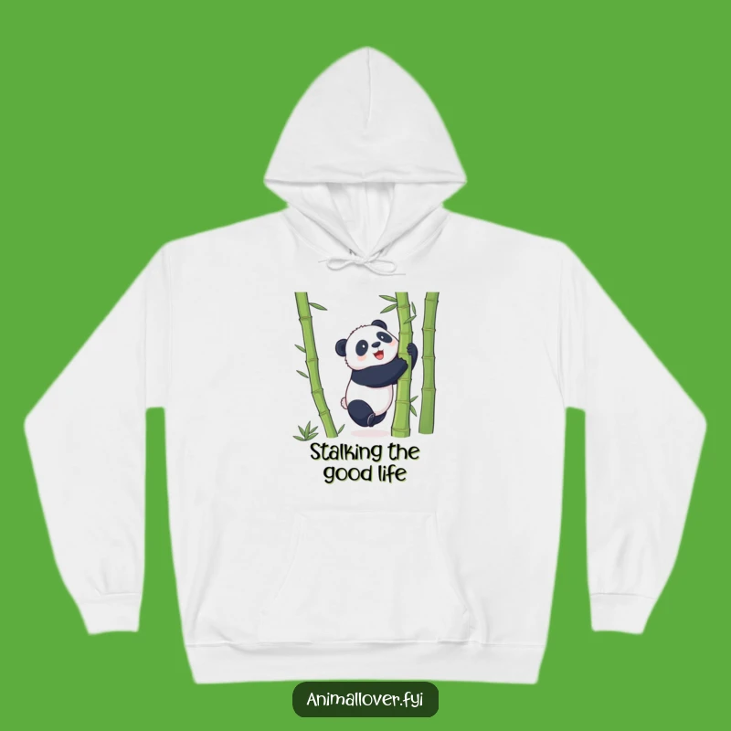 Funny Panda Bamboo Hug Hoodie: Cozy Bear Wear for Playful Fans Gift