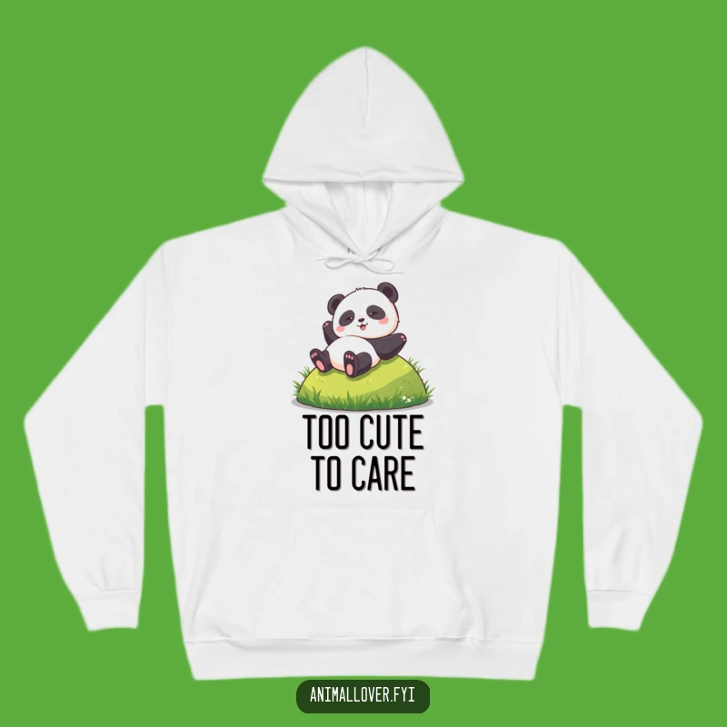 Funny Panda Hoodie: Cozy Rolling Panda Sweatshirt Gift