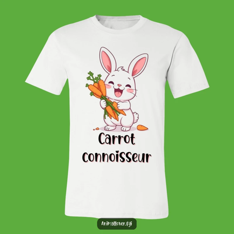 Funny Rabbit Carrot Treasure T-Shirt - Hilarious Bunny Humor Tee for Gifts