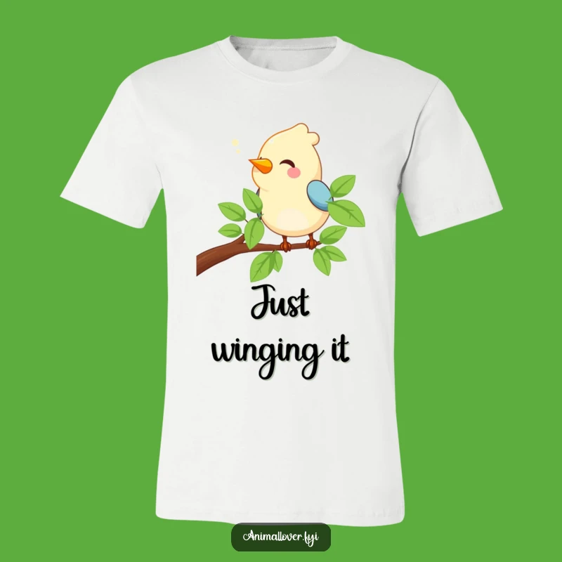 Funny Bird Chirping T-Shirt: Sweet Song, The Ideal Funny Gift for Casual Comfort!