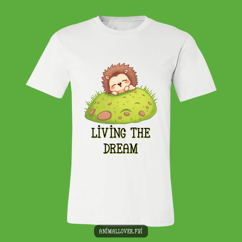 Funny Hedgehog Rolling Shirt: Express Pure Joy with this Playful Tee