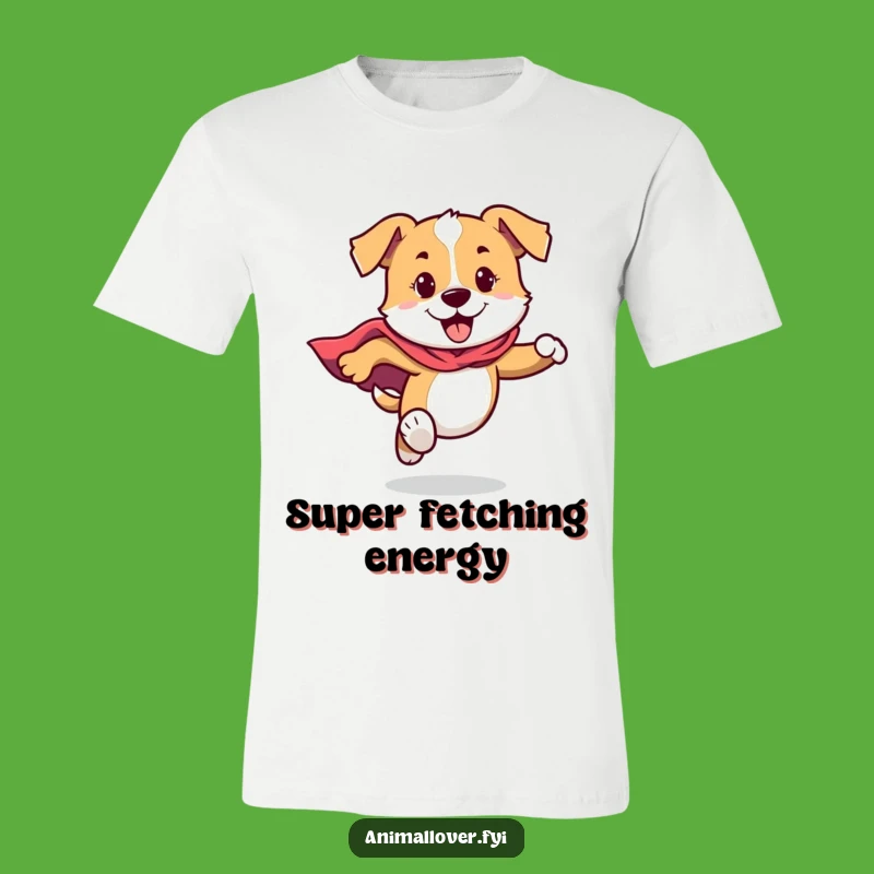 Funny Dog Cape T-Shirt: Fast & Furry, The Ideal Funny Gift for Active Pups!