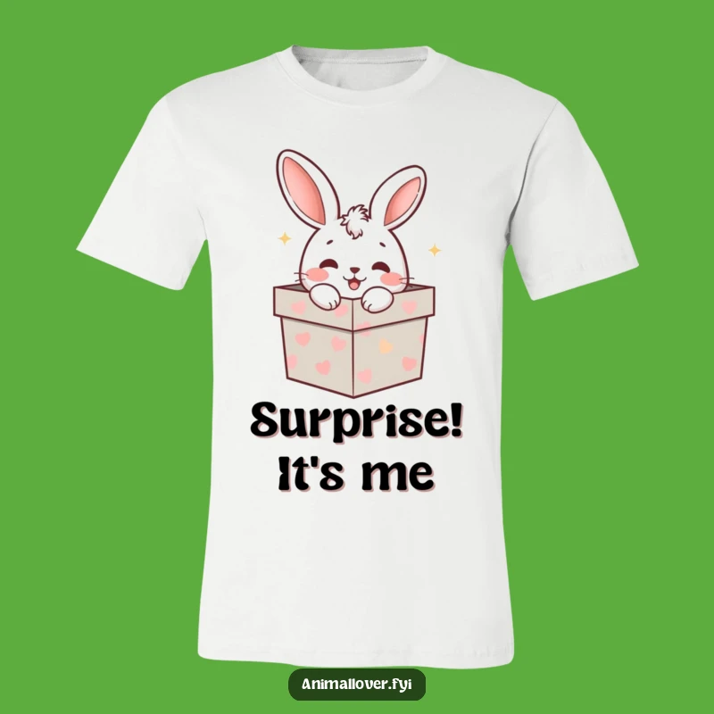 Funny Rabbit Gift Box T-Shirt - The Perfect Funny Present!
