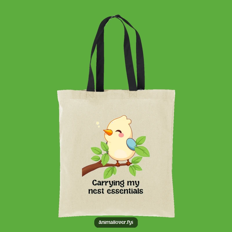 Funny Bird Chirping Tote Bag: Carry Your Tune, The Perfect Funny Gift for Everyday!